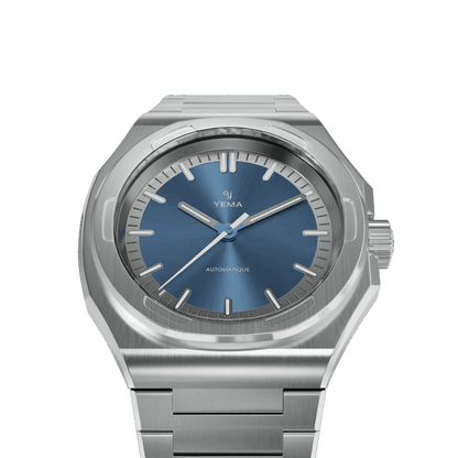 YEMA Urban Traveller Sunray Dial Steel Bracelet 39mm | YWTR25-GMS