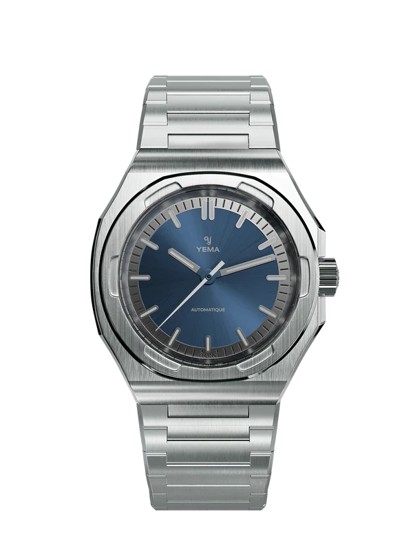 YEMA Urban Traveller Sunray Dial Steel Bracelet 39mm | YWTR25-GMS