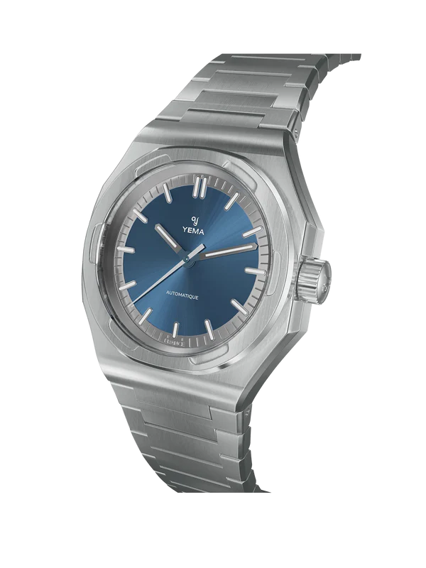 YEMA Urban Traveller Sunray Dial Steel Bracelet 39mm | YWTR25-GMS