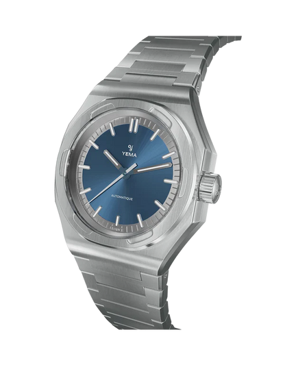 YEMA Urban Traveller Sunray Dial Steel Bracelet 39mm | YWTR25-GMS