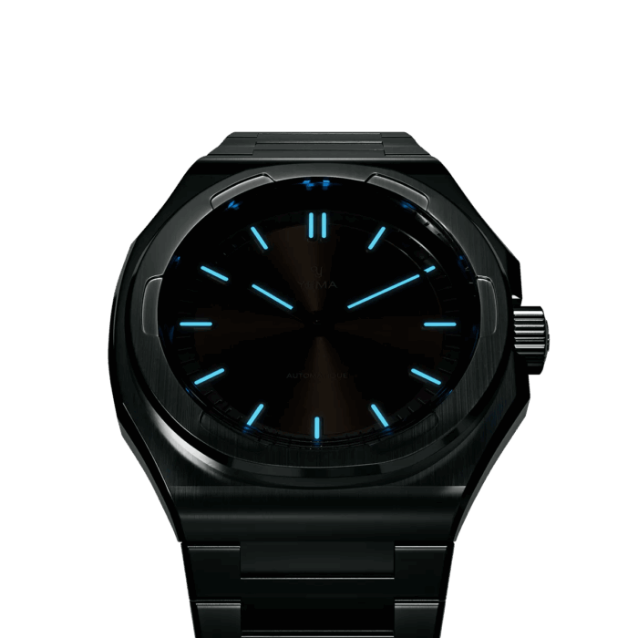 YEMA Urban Traveller Sunray Dial Steel Bracelet 39mm | YWTR25-UMS