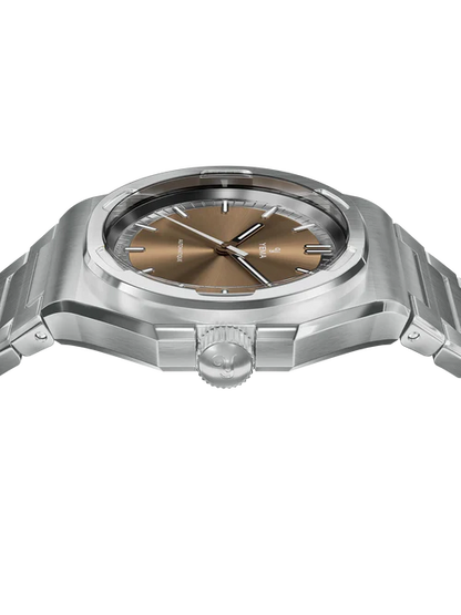 YEMA Urban Traveller Sunray Dial Steel Bracelet 39mm | YWTR25-UMS