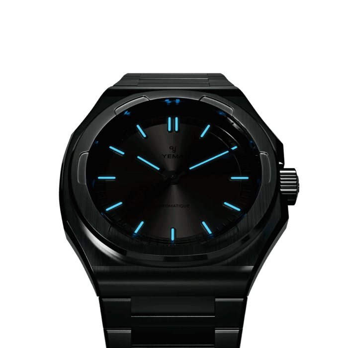 YEMA Urban Traveller Sunray Dial Steel Bracelet 39mm | YWTR25-FMS