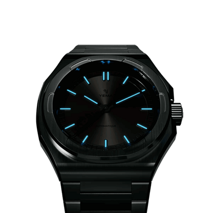 YEMA Urban Traveller Sunray Dial Steel Bracelet 39mm | YWTR25-FMS
