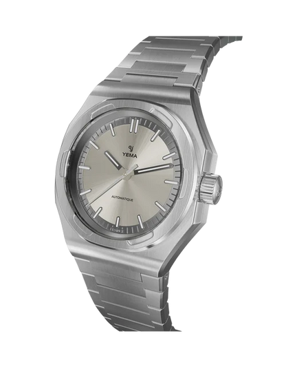 YEMA Urban Traveller Sunray Dial Steel Bracelet 39mm | YWTR25-FMS