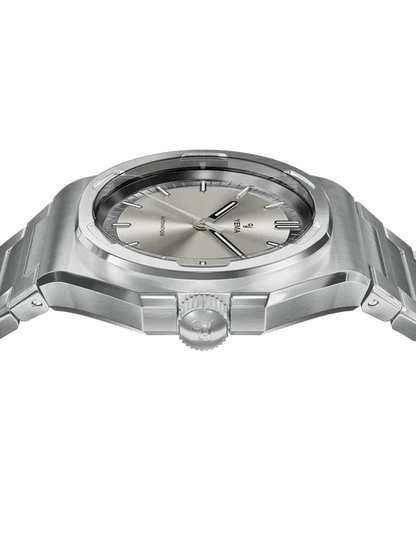 YEMA Urban Traveller Sunray Dial Steel Bracelet 39mm | YWTR25-FMS