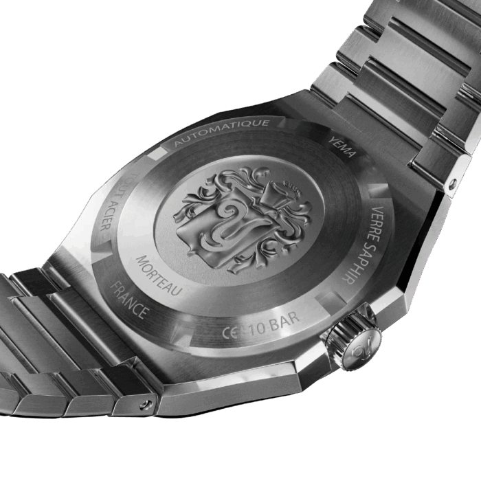 YEMA Urban Traveller Sunray Dial Steel Bracelet 39mm | YWTR25-UMS