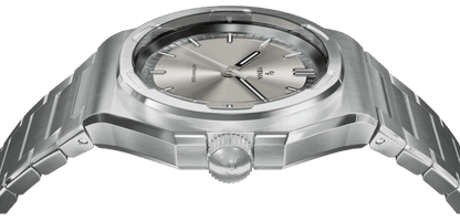 YEMA Urban Traveller Sunray Dial Steel Bracelet 39mm | YWTR25-FMS