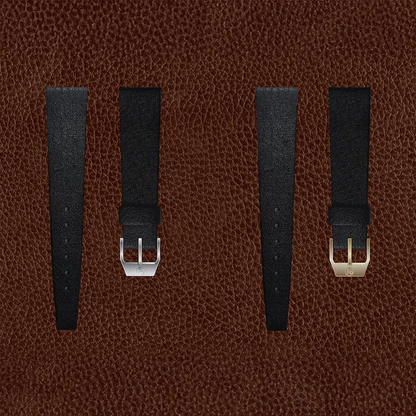 YEMA Vintage Grained Leather Strap IP Bronze Buckle 20mm | SYA90-20-IPBZ