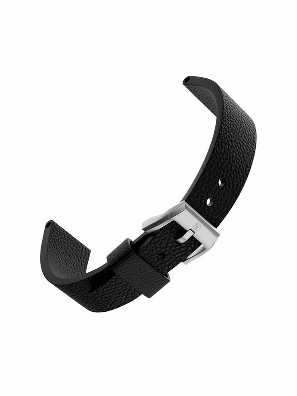 YEMA Vintage Grained Leather Strap Steel Buckle 20mm | SYA90-20-SS