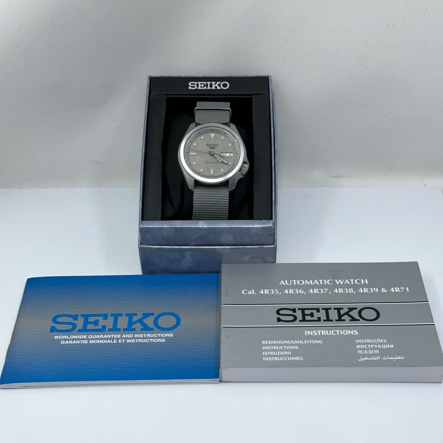 Seiko 5 Concrete 40mm (SRPG63K1)