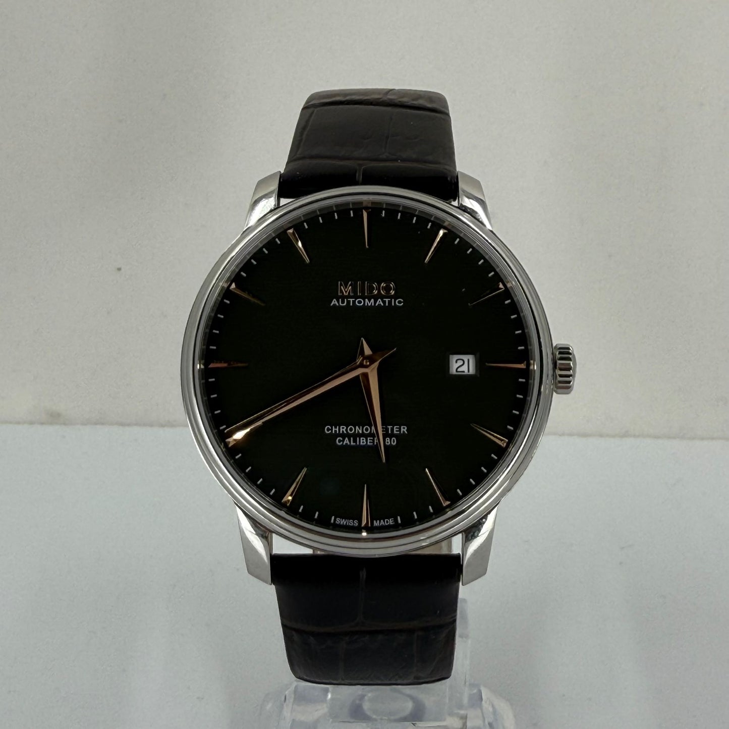 Mido Baroncelli Chronometer Silicon Gent Black (M027.408.16.061.00)