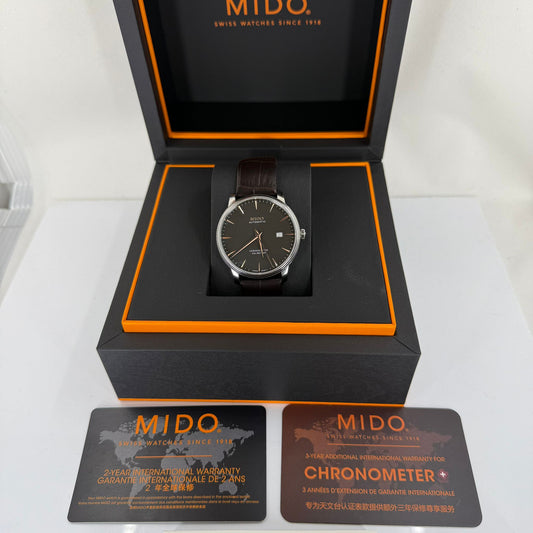 Mido Baroncelli Chronometer Silicon Gent Black (M027.408.16.061.00)