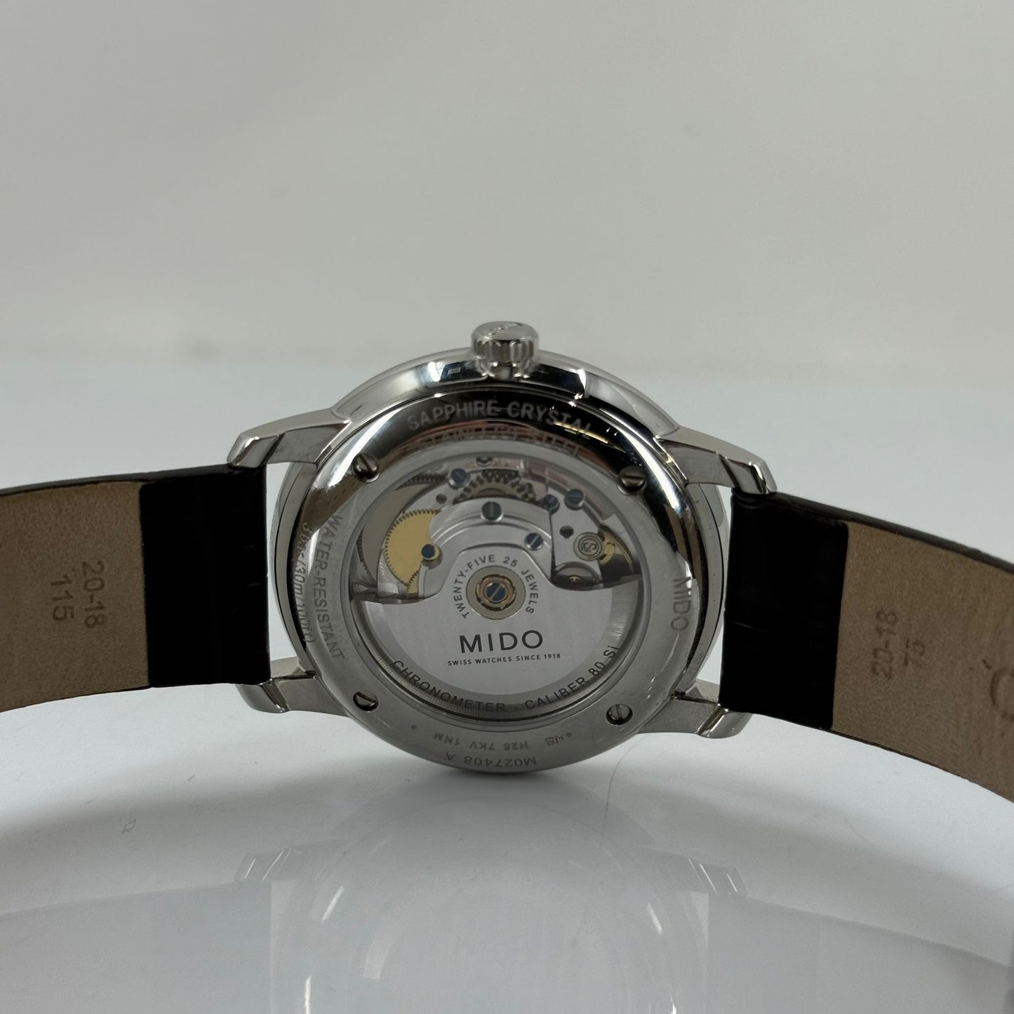 Mido Baroncelli Chronometer Silicon Gent Black (M027.408.16.061.00)