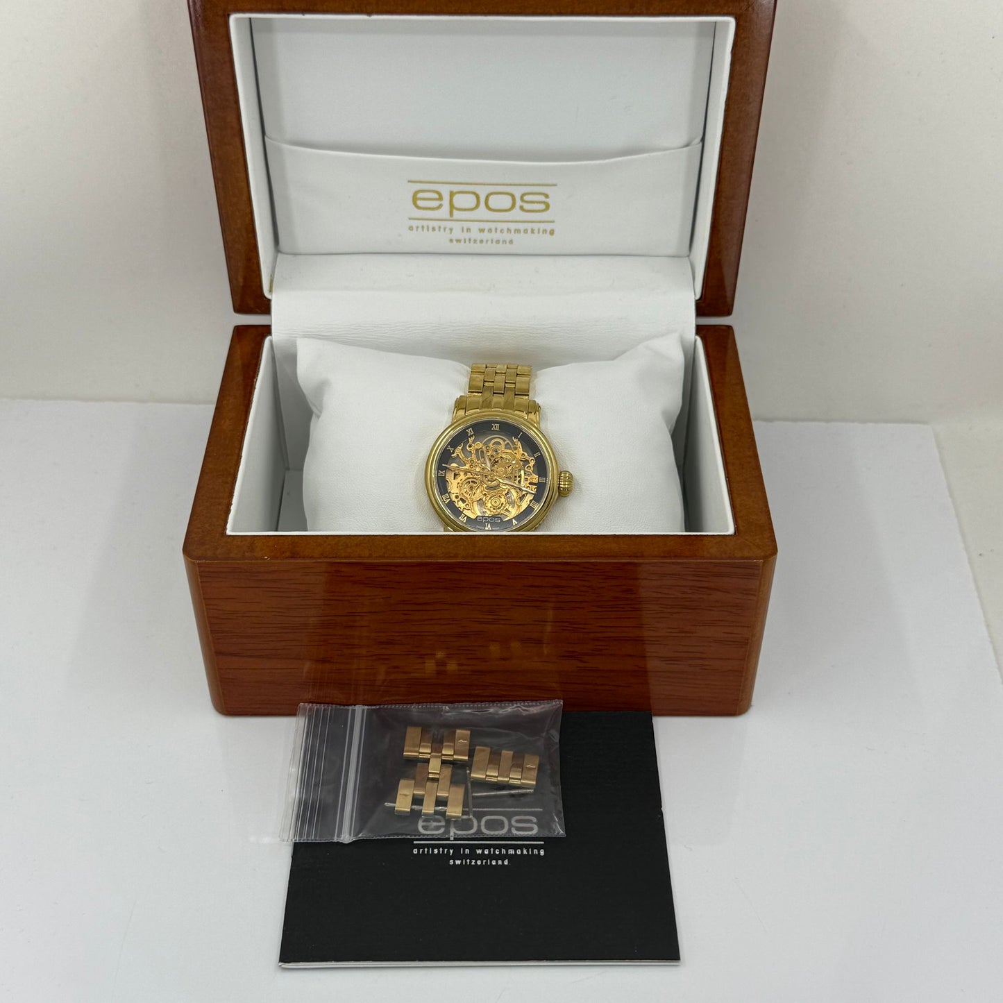 Epos Ladies 4390 Skeleton (4390-S/S-SK-GP-BLK)