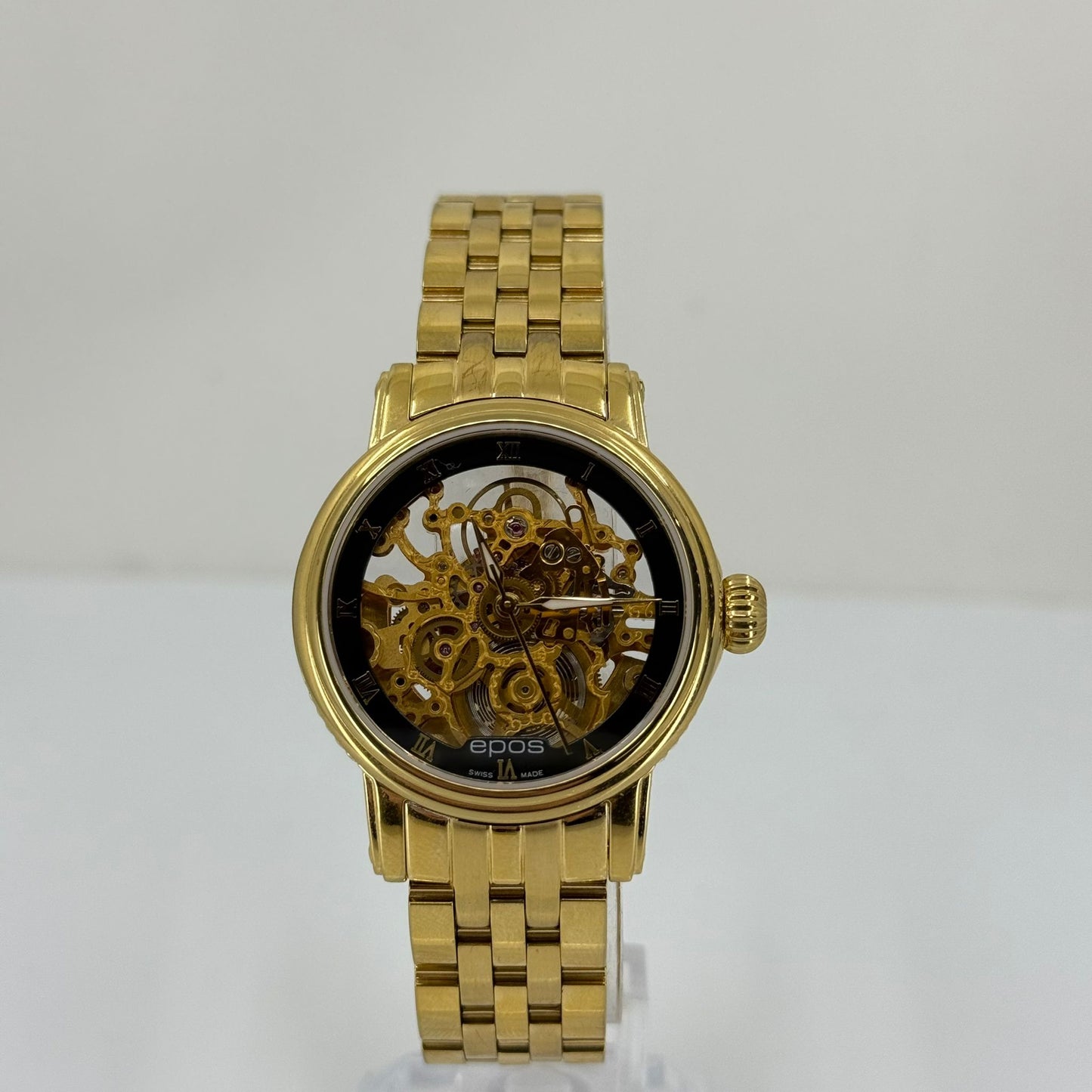 Epos Ladies 4390 Skeleton (4390-S/S-SK-GP-BLK)