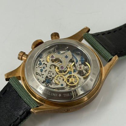 SEAGULL Limited Edition 1963 Icon Moonphase Bronze