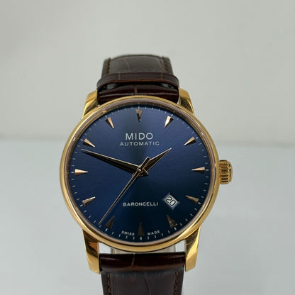Mido Baroncelli Midnight Gent Blue (M8600.3.15.8)