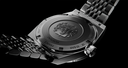 YEMA Urban Sport Flygraf 39mm Black Leather | YFLY23-AA65S