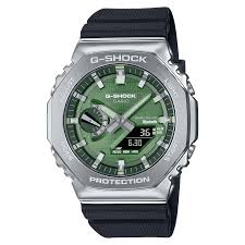 CASIO G-Shock Analog Digital Steel Green Dial | GBM-2100A-1A3