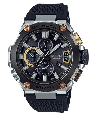 CASIO MR-G Black and Silver | MRGG2000R-1A