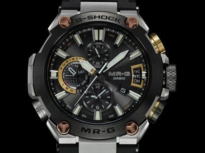 CASIO MR-G Black and Silver | MRGG2000R-1A