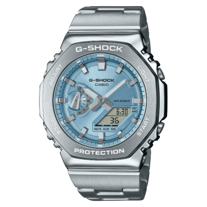 CASIO G-Shock 2110 Sky Blue Dial | GM-2110D-2A
