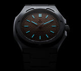 YEMA Urban Traveller Salmon Honeycomb Dial | YWTR23-EMS