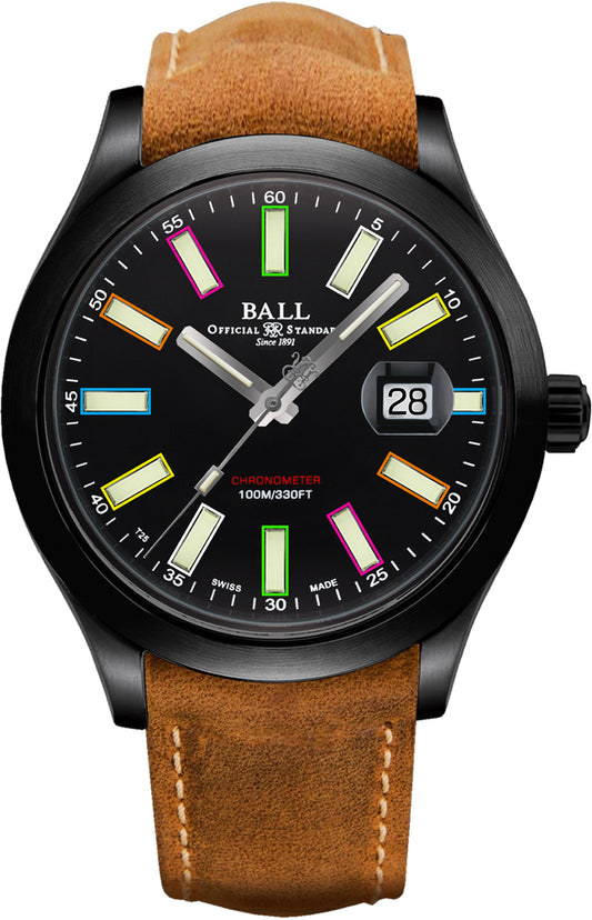 BALL Engineer II Rainbow | NM2028C-L28CJ-BK