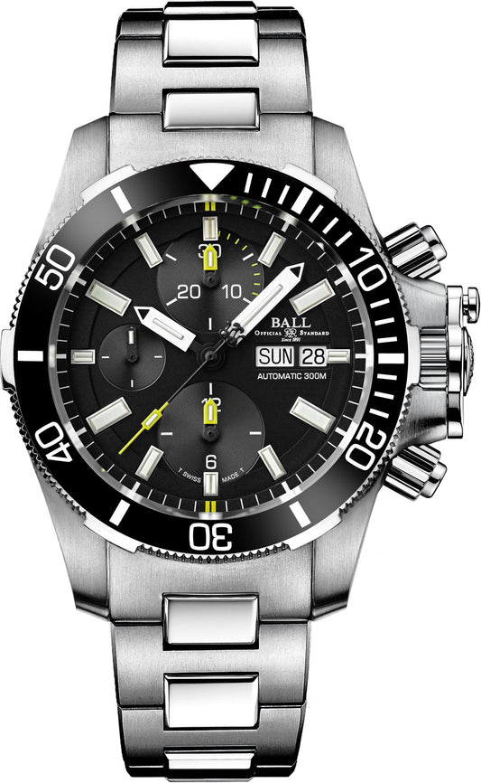 BALL Engineer Hydrocarbon Submarine Warfare Ceramic Chronograph | DC2236A-SJ-BK