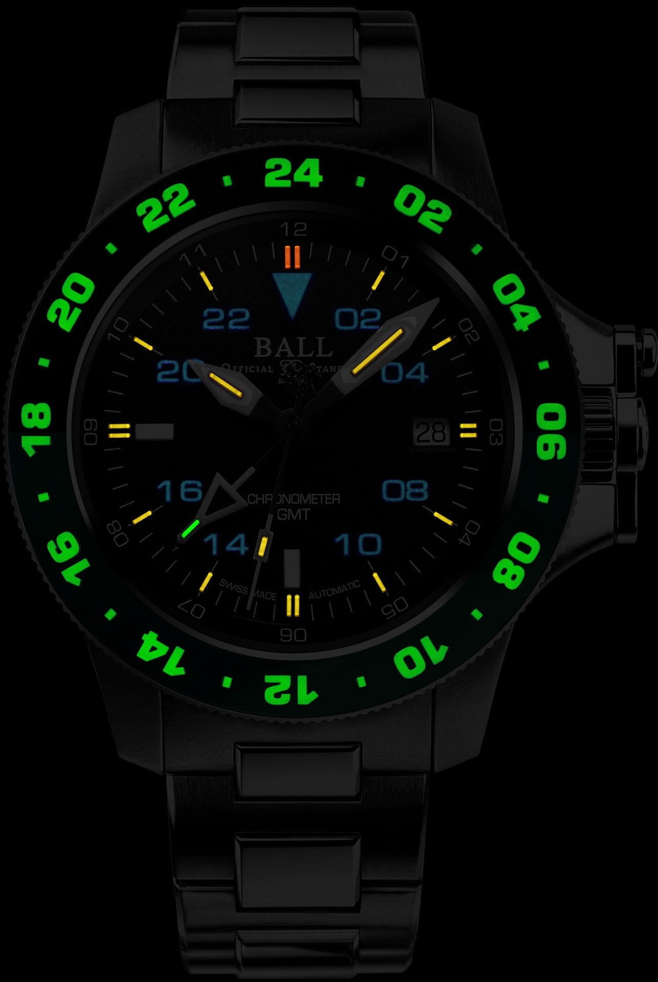 BALL Engineer Hydrocarbon AeroGMT II | DG2118C-S11C-BK