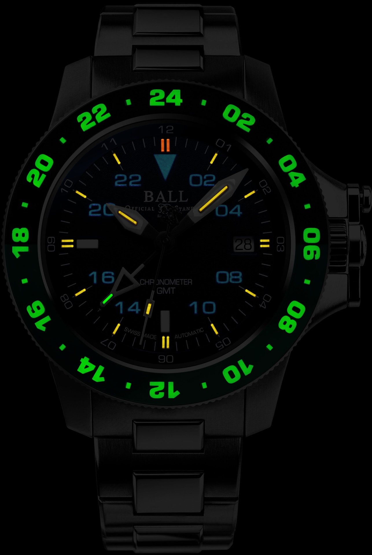 BALL Engineer Hydrocarbon AeroGMT II | DG2118C-S11C-BE