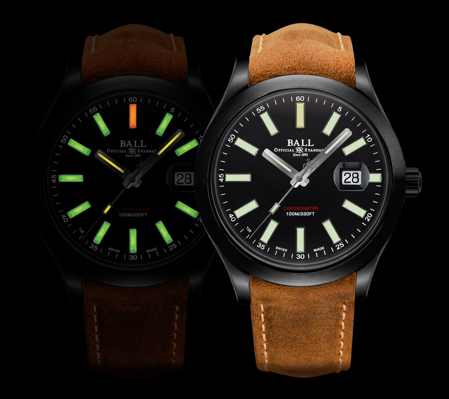 BALL Engineer II Green Berets | NM2028C-L4CJ-BK