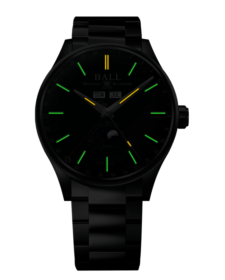 BALL Engineer II Moon Calendar (40mm) | NM3016C-S1J-BE