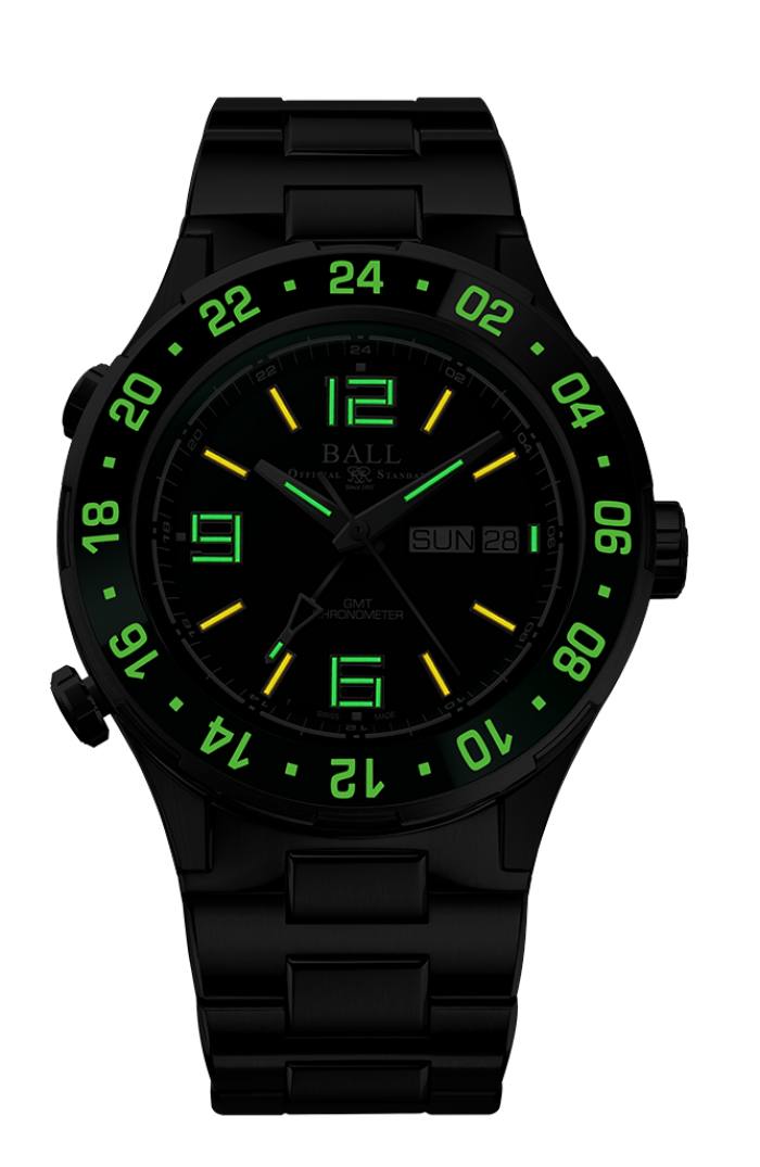 BALL Roadmaster Marine GMT | DG3030B-S2C-GR