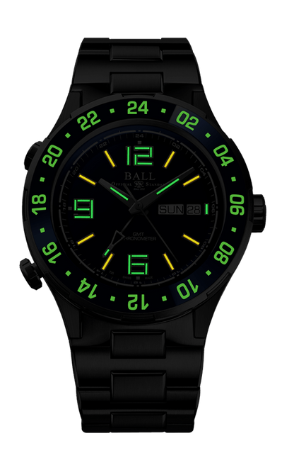 BALL Roadmaster Marine GMT (40mm) | DG3030B-S6CJ-BE
