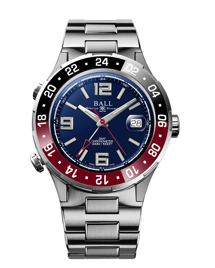 BALL Roadmaster Pilot GMT 40mm | DG3038A-S1C-BE