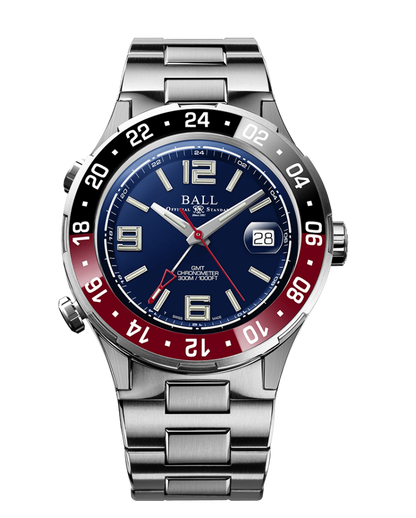 BALL Roadmaster Pilot GMT 40mm | DG3038A-S1C-BE