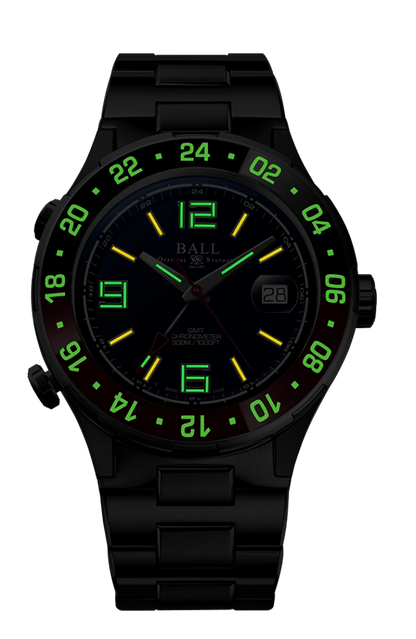 BALL Roadmaster Pilot GMT 40mm | DG3038A-S1C-BE