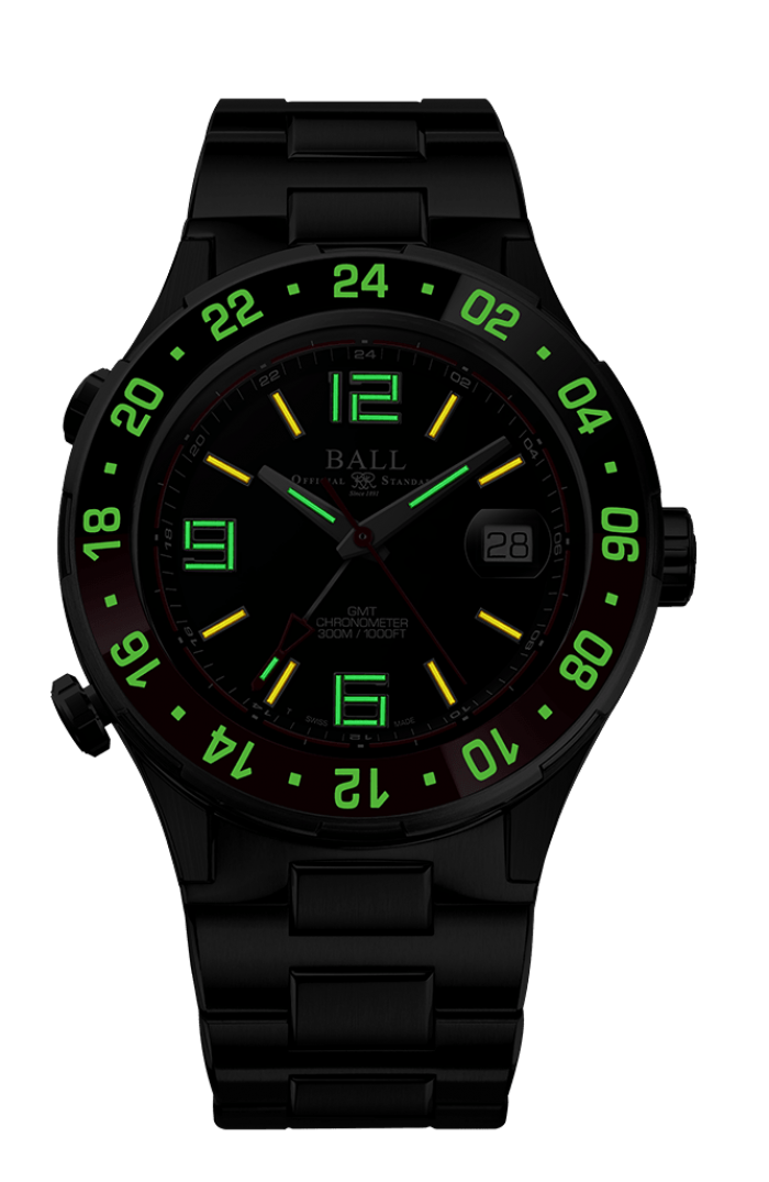 BALL Roadmaster Pilot GMT | DG3038A-S1C-BK
