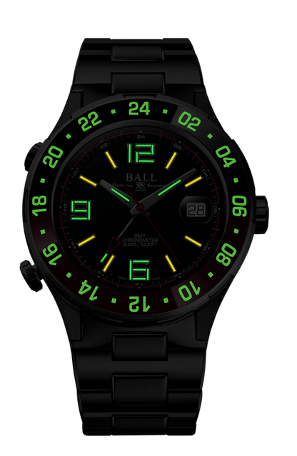 BALL Roadmaster Pilot GMT | DG3038A-S1C-BK