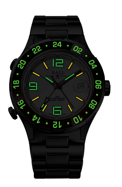 BALL Roadmaster Pilot GMT | DG3038A-S1C-WH