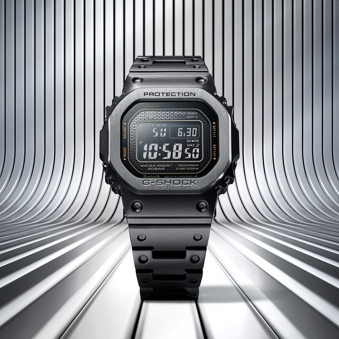 G-SHOCK Full Metal Multi Finish Matte Black | GMWB5000MB-1
