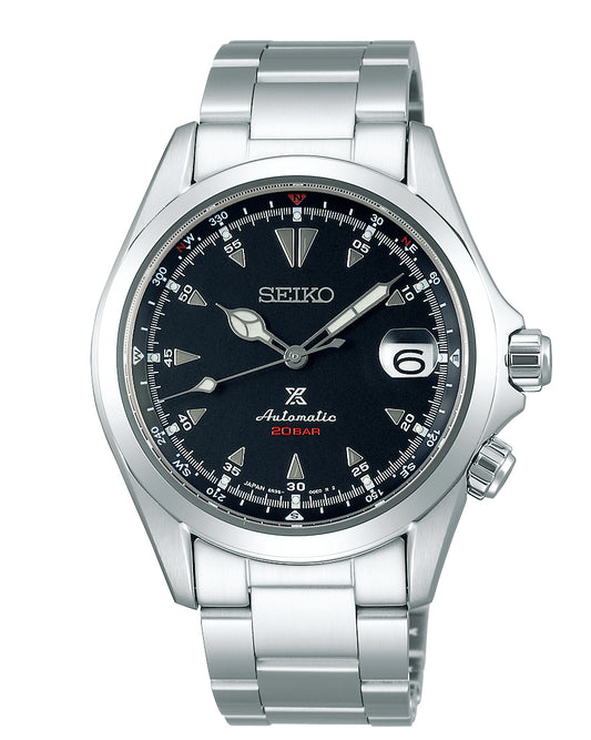 SEIKO Prospex Alpinist Black 40mm | SPB117