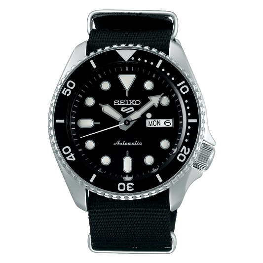 SEIKO 5 Sports Balck 43mm | SRPD55K3