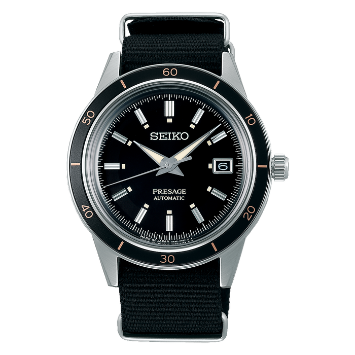 SEIKO Presage Style60s Black | SRPG09