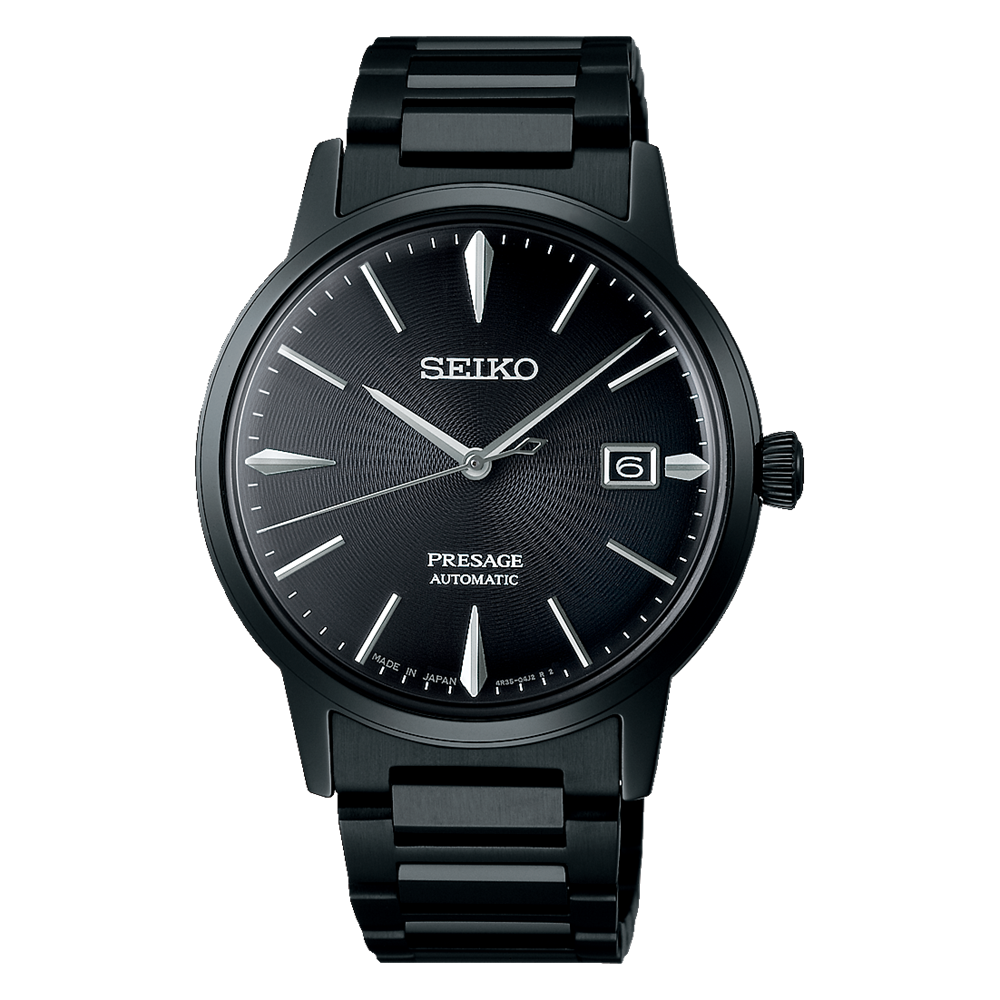 SEIKO Presage Automatic Black 40mm | SRPJ15