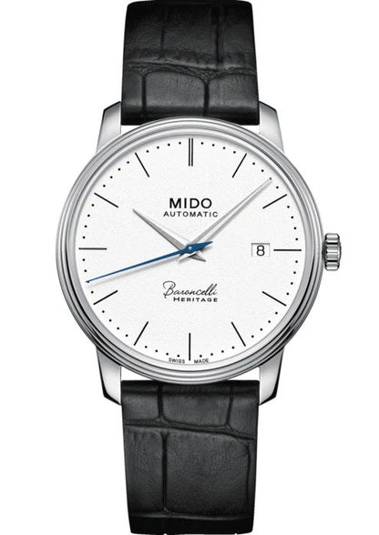 MIDO Baroncelli Heritage Gent White | M027.407.16.010.00