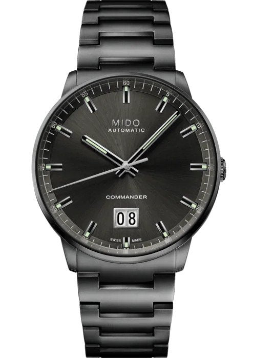 MIDO Commander Big Date Anthracite | M021.626.33.061.00 – Bezel House