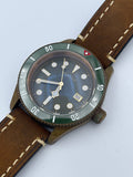 Aquatico Bronze Sea Star Black Dial